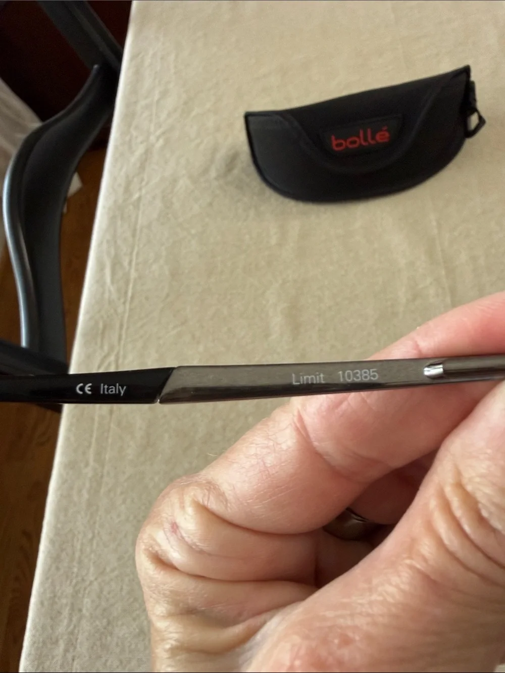 Bollé Polarized Limit 10385 Sunglasses Rimless Sport Style Unisex